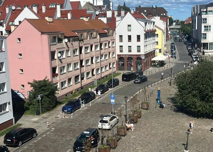 Stare Rynek Sienny Lägenhet Szczecin
